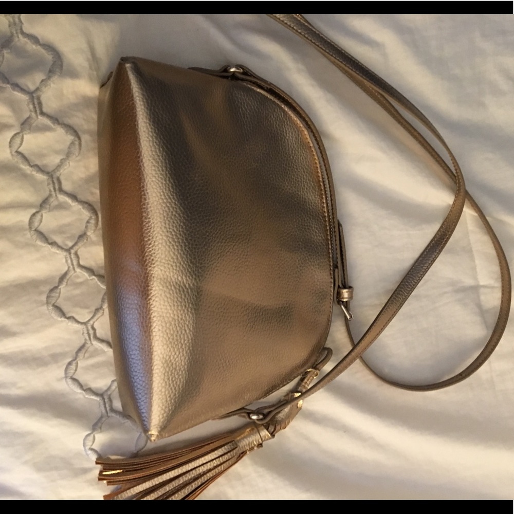 Gold side bag